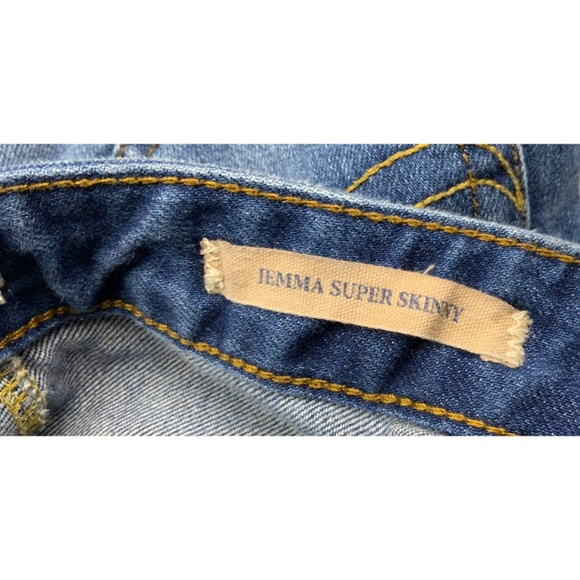 EUC RALPH LAUREN ASTOR PATCHWORK JEANS , SIZE GIRL 8 - Picture 8 of 8